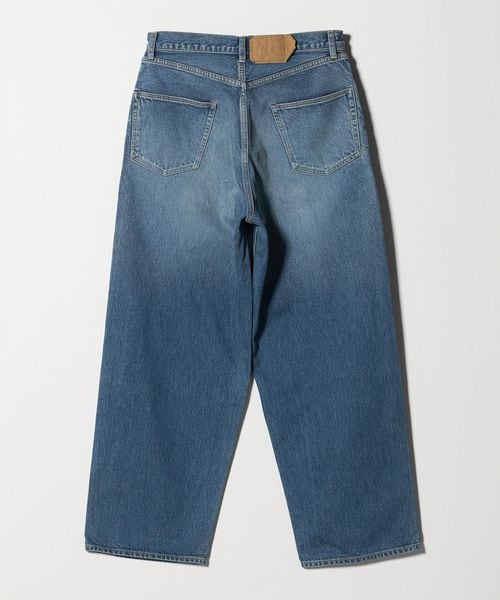 blurhms＞13.5oz ワイド デニム パンツ