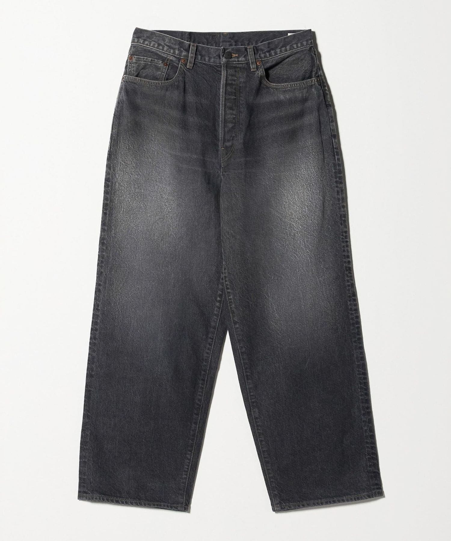 H BEAUTY&YOUTH UNITED ARROWS デニムワイドパンツ　黒 H BEAUTY&YOUTH UNITED ARROWS（エイチビューティーアンドユース