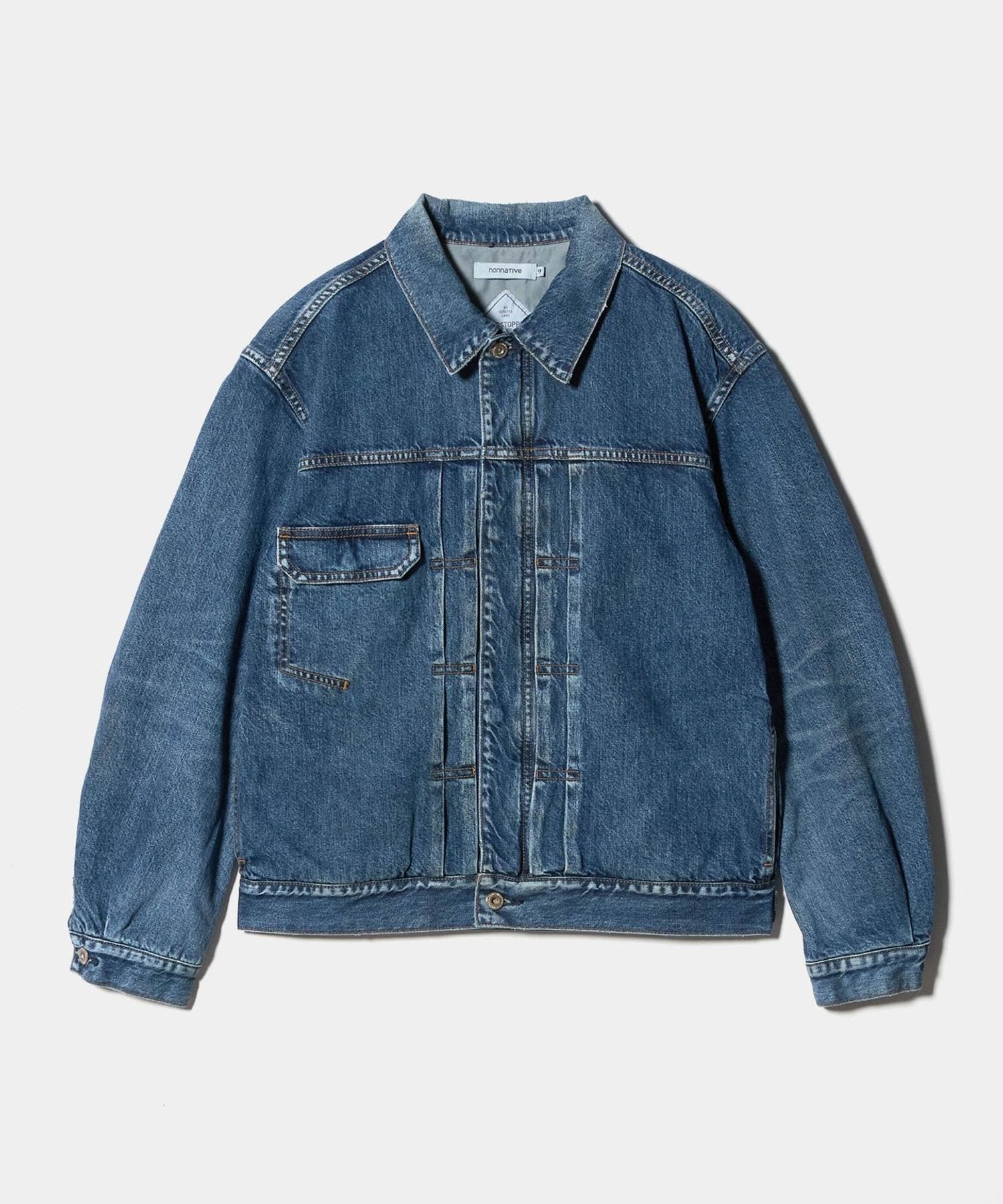 nonnative2024AW トラッカーブルゾン　レザー　サイズ2 nonnative2024AW トラッカーブルゾン レザー - メルカリ