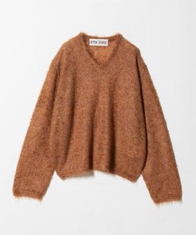 INSCRIRE/＜INSCRIRE＞SHAGGY V―NECK KINIT PULLOVER/ニット/ニット / セーター