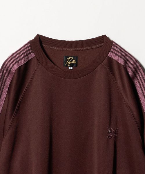 新品 Needles トラッククルーネックシャツ XS Needles/ニードルズ】トラッククルーネックシャツ Track Crew
