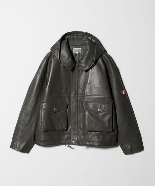 C.E/＜C.E＞LEATHER ZIP JACKET/コート/その他コート / ブルゾン