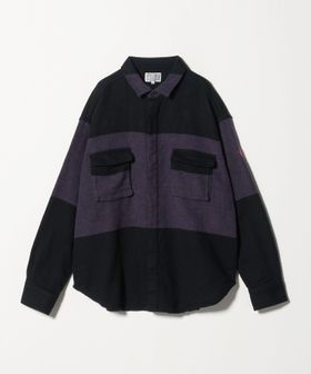C.E/＜C.E＞STRIPE FLANNEL BIG SHIRT/シャツ/シャツ / ブラウス