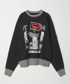 C.E/＜C.E＞LIPS DISPLAY CREW NECK/スウェット/スウェット / パーカー