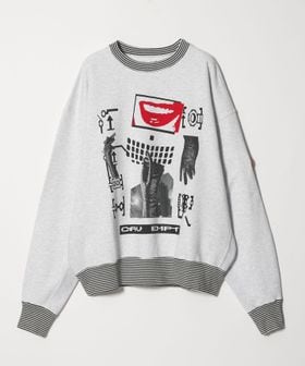 C.E/＜C.E＞LIPS DISPLAY CREW NECK/スウェット/スウェット / パーカー