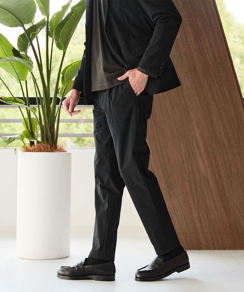 BEAUTY&YOUTH/360°MASTER スマート イージーパンツ NO.3 セットアップ対応 ストレッチ ウォッシャブル/セットアップ パンツ