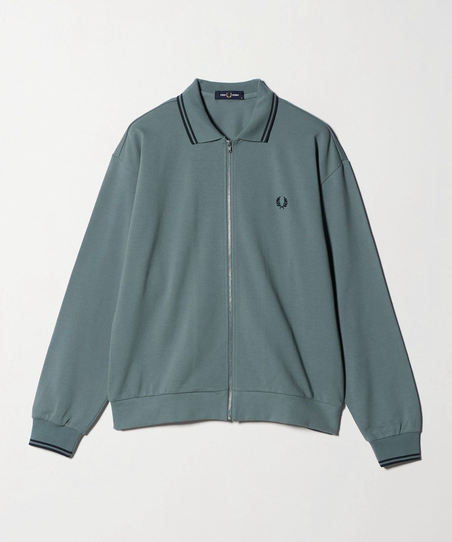 別注】＜FRED PERRY＞ツインティップ ジップアップ シャツ