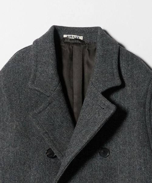 AURALEE＞WOOL DOUBLE CLOTH COAT/コート