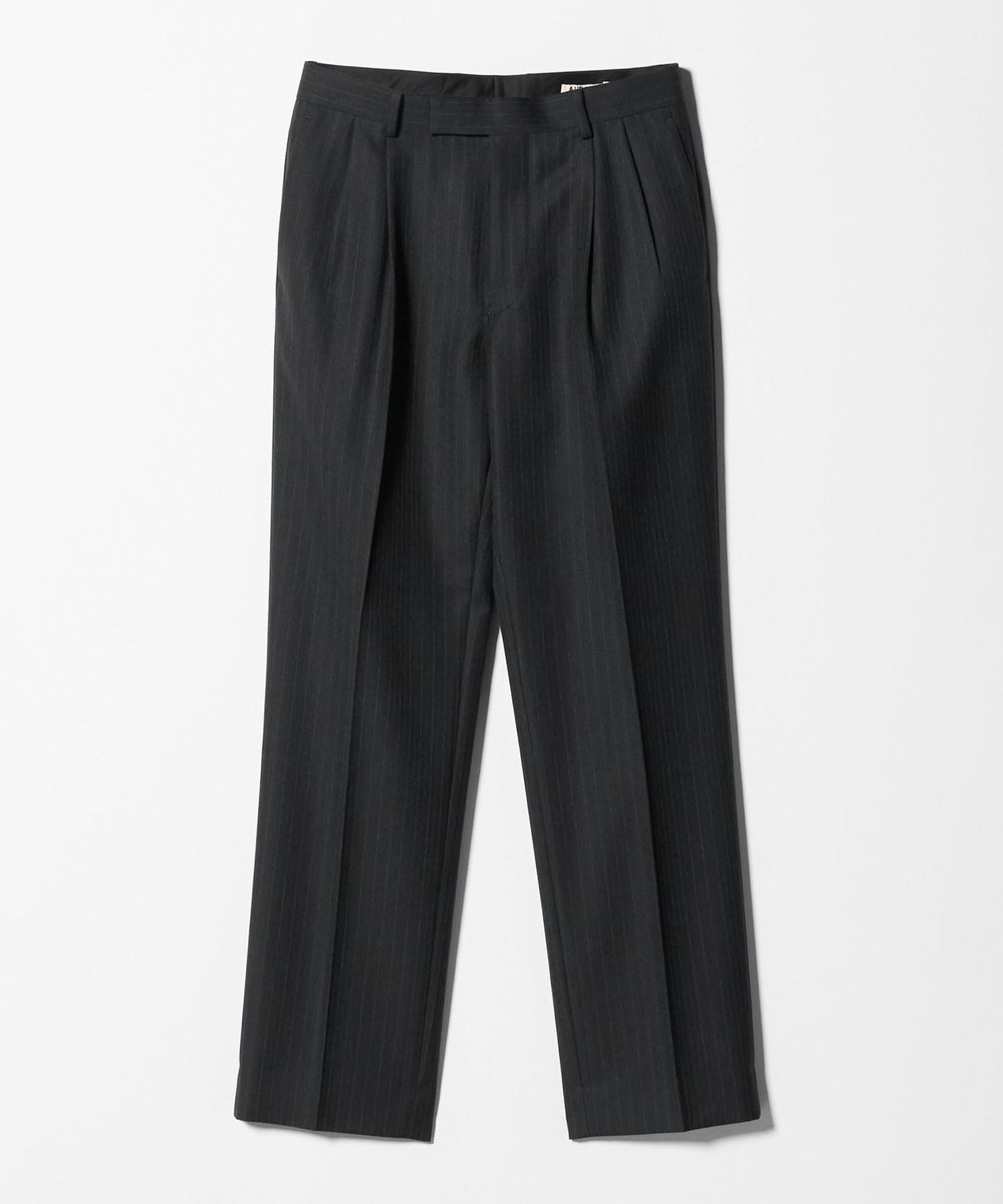 AURALEE ブラック トロピカルウールスラックス AURALEE(オーラリー)SUPER FINE TROPICAL WOOL SLACKS A24SP04WT