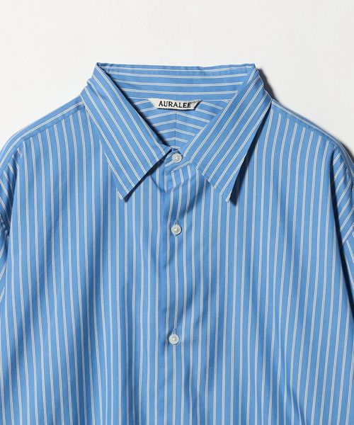 オーラリー　シャツ Shirts and tops - Men - AURALEE Official Website
