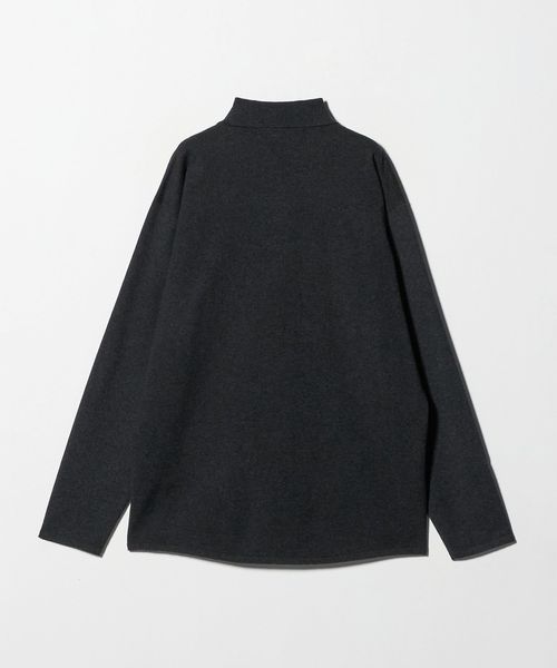 AURALEE＞WOOL KNIT SHIRT CARDIGAN/カーディガン