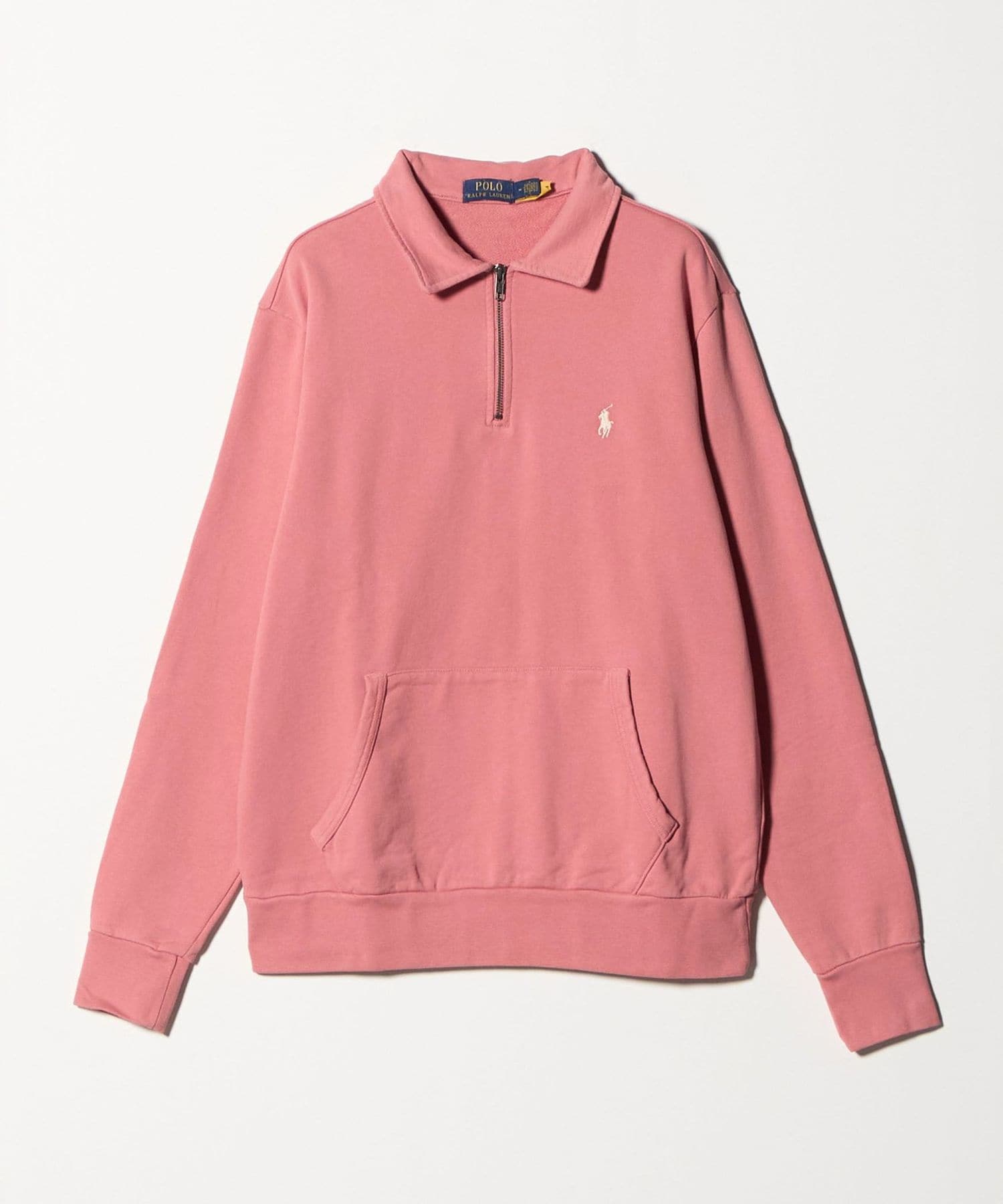 【spick&spamw】 Polo ハーフZIPスウェット セール】∴WEGO/【2024秋冬待望の再入荷】U.S. POLO ASSN.別注