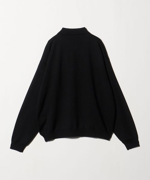 ウールカシミア リブ2B ニットポロシャツ H BEAUTY&YOUTH UNITED ARROWS（エイチビューティーアンドユース