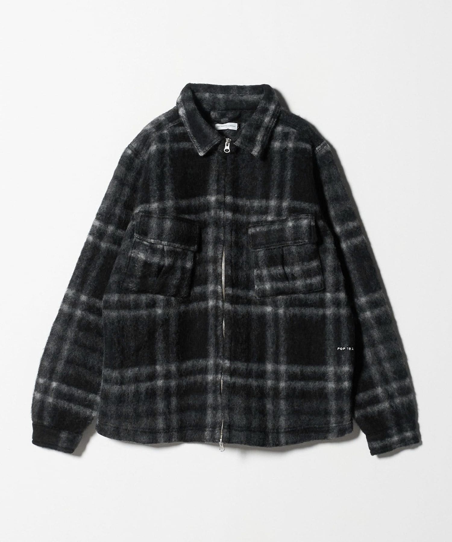POP TRADING COMPANY＞チェック シャツ ジャケット