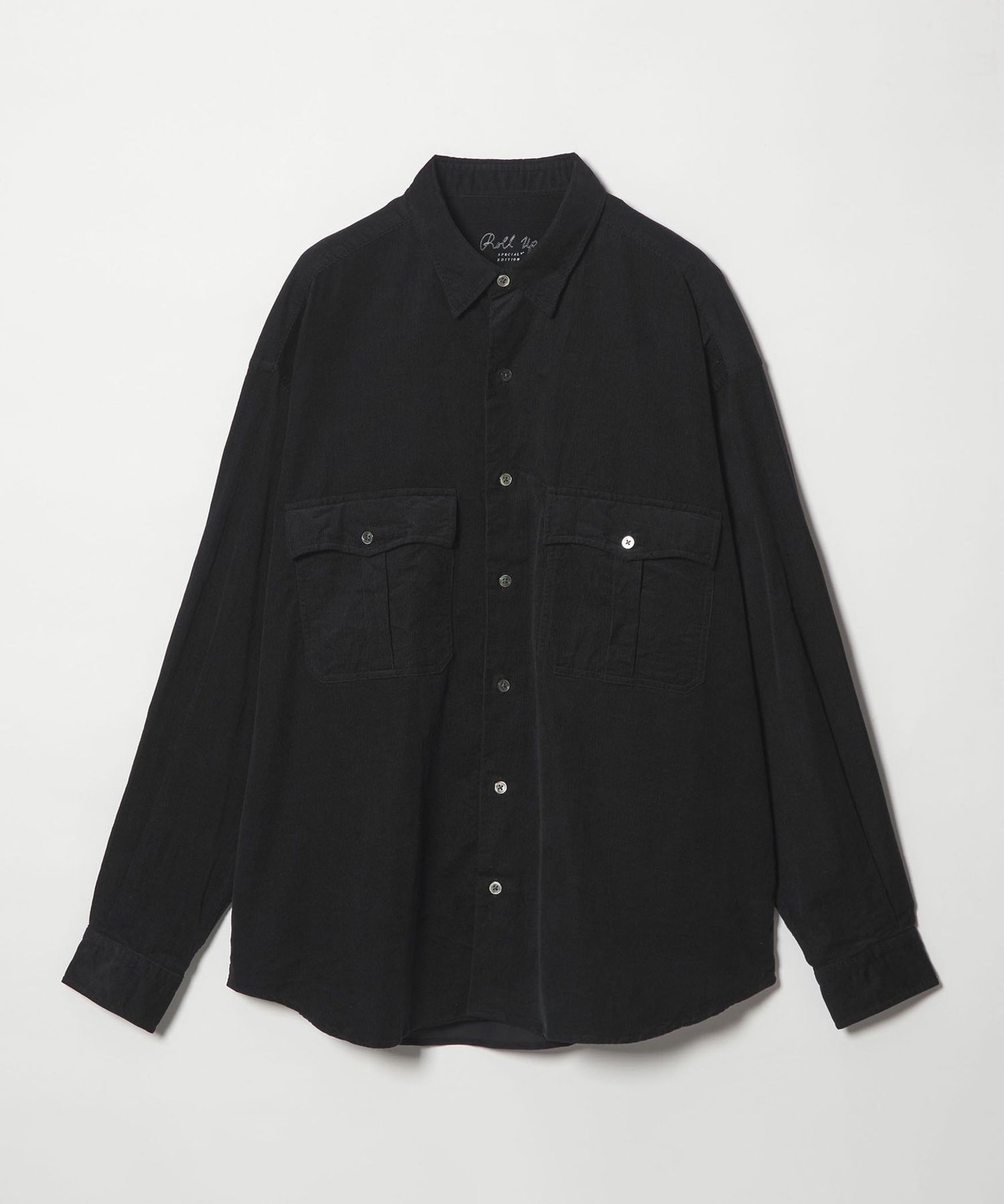 PORTER CLASSIC＞ROLL UP CORDUROY SHIRT シャツ