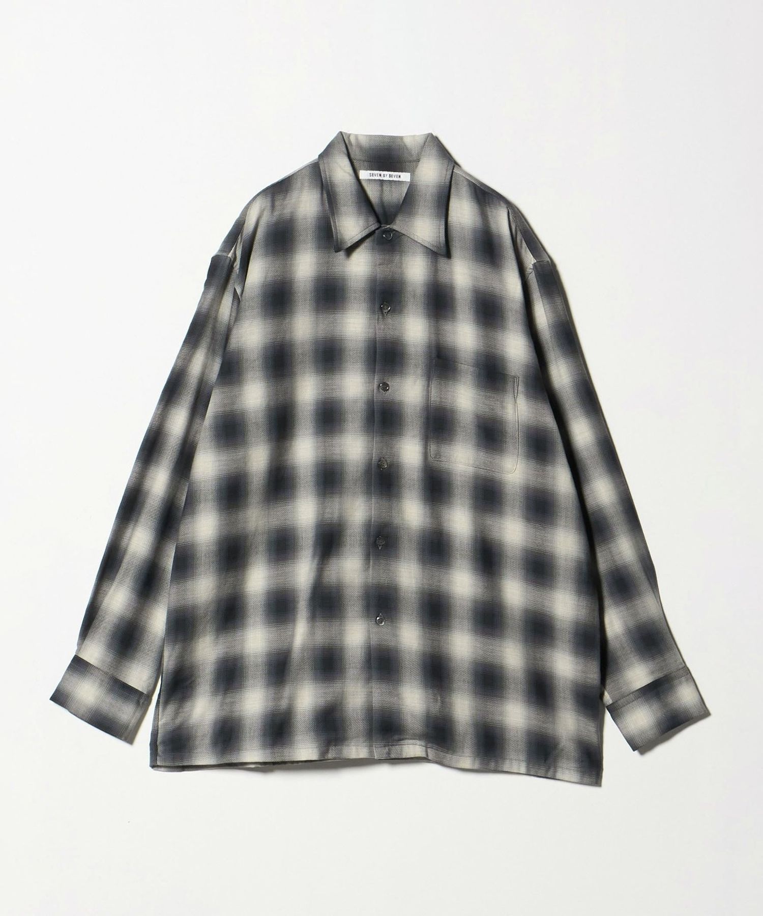 本日限定価格　SEVEN BY SEVEN オンブレチェック カバーオール 本日限定価格 SEVEN BY SEVEN オンブレチェック カバーオール