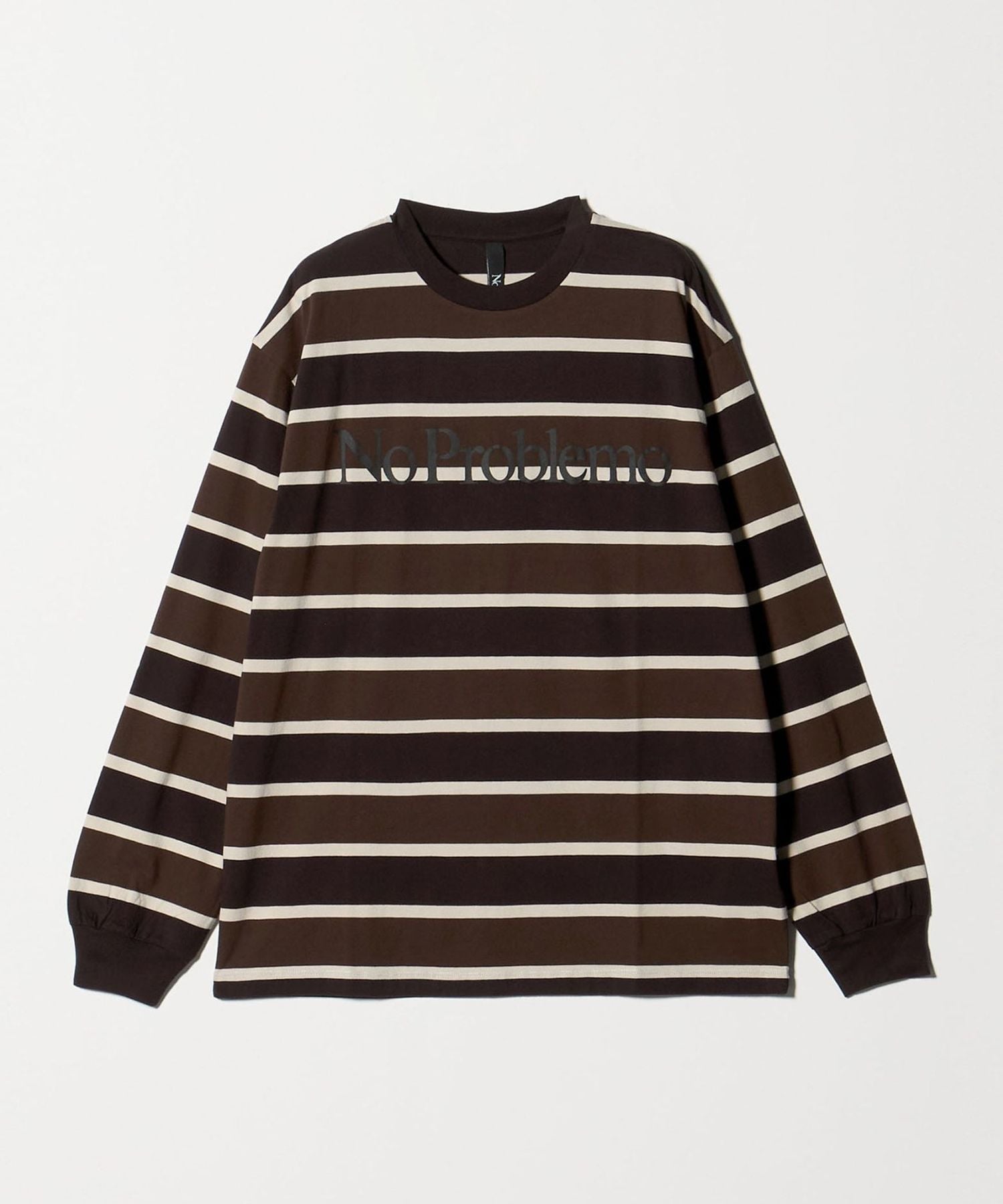 No Problemo united arrows ボーダー ロングスリーブT No Problemo＞ボーダー ロングスリーブ Tシャツ