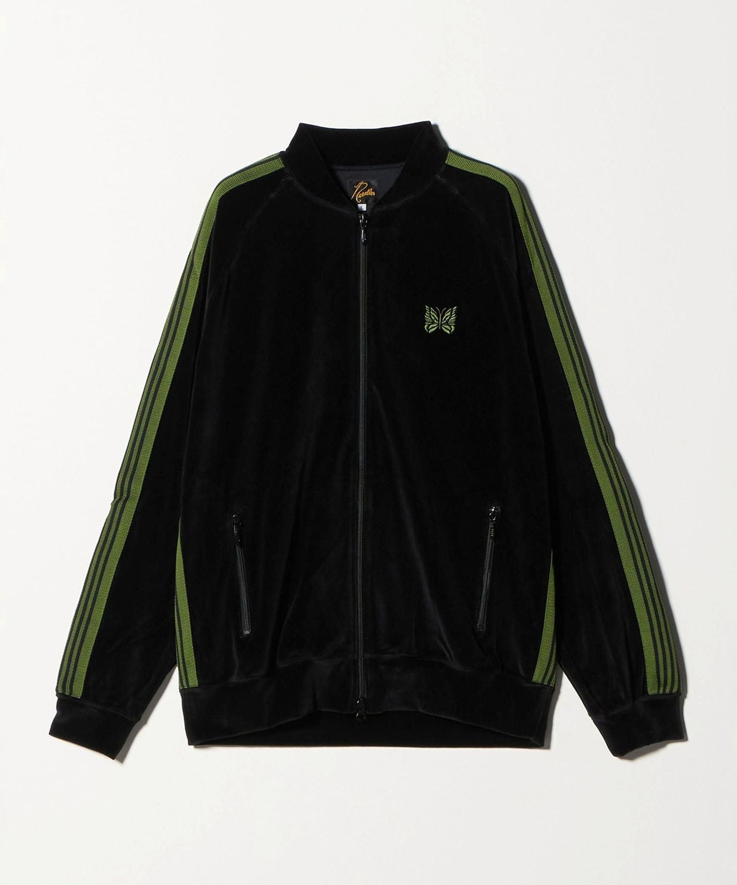Needles トラックジャケット　ベロア M オリーブ 210.jpg