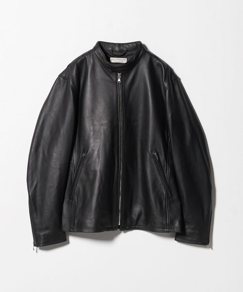 馬革シングルライダース　アローズ 本革 ホースハイド レザージャケット シングルライダース メンズ