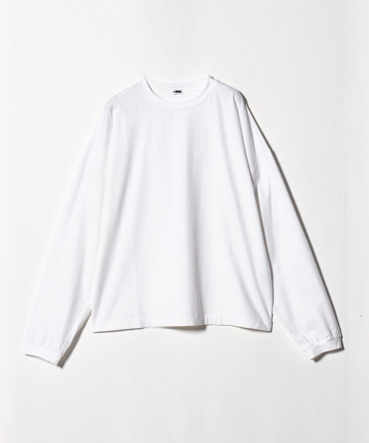 Hビューティー＆ユース　クロップド Tシャツ H＞マイクロパウダリー クロップド クルーネック