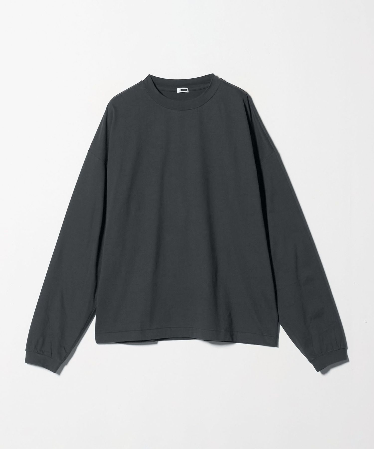 Hビューティー＆ユース　クロップド Tシャツ H＞マイクロパウダリー クロップド クルーネック