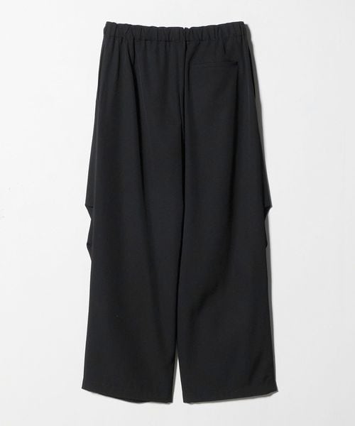 AD2014 archive ウールギャバデザインハーフパンツ ショーツ 黒 AD2014 archive ウールギャバデザインハーフパンツ ショーツ 黒