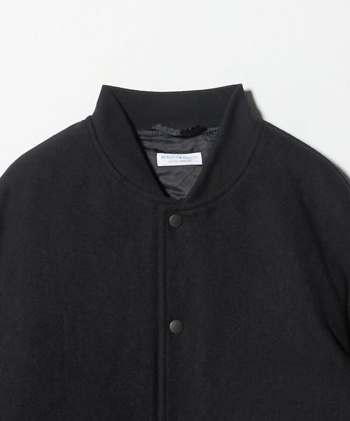 BEAUTY&YOUTH ブラックメルトン レザーライク スタジャン 中綿 L 楽天市場】【SALE／50%OFF】BEAUTY&YOUTH UNITED ARROWS 【WEB