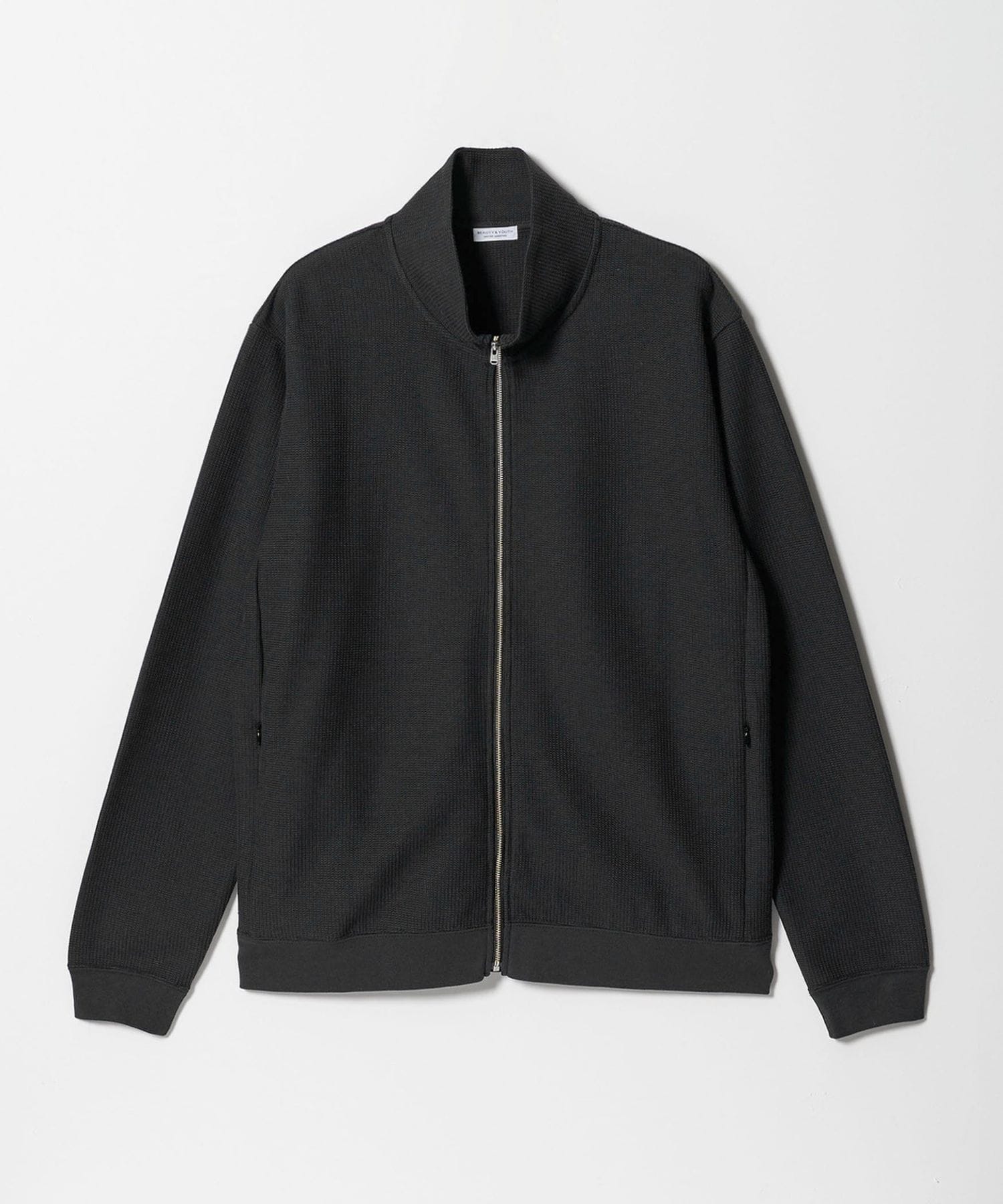 WEB限定 WARDROBE SMART】エアリー カノコ ジップ ブルゾン 抗菌防臭