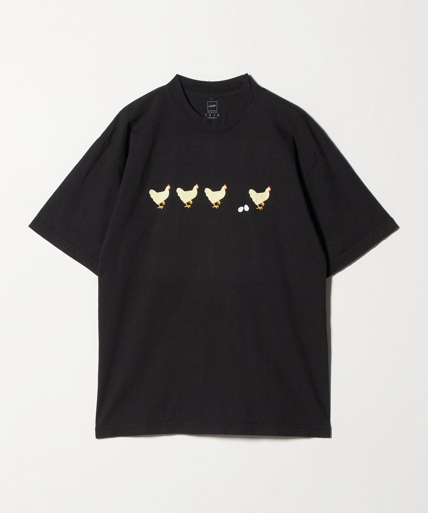 LQQK STUDIO＞CHICKENS T―SHIRT/Tシャツ