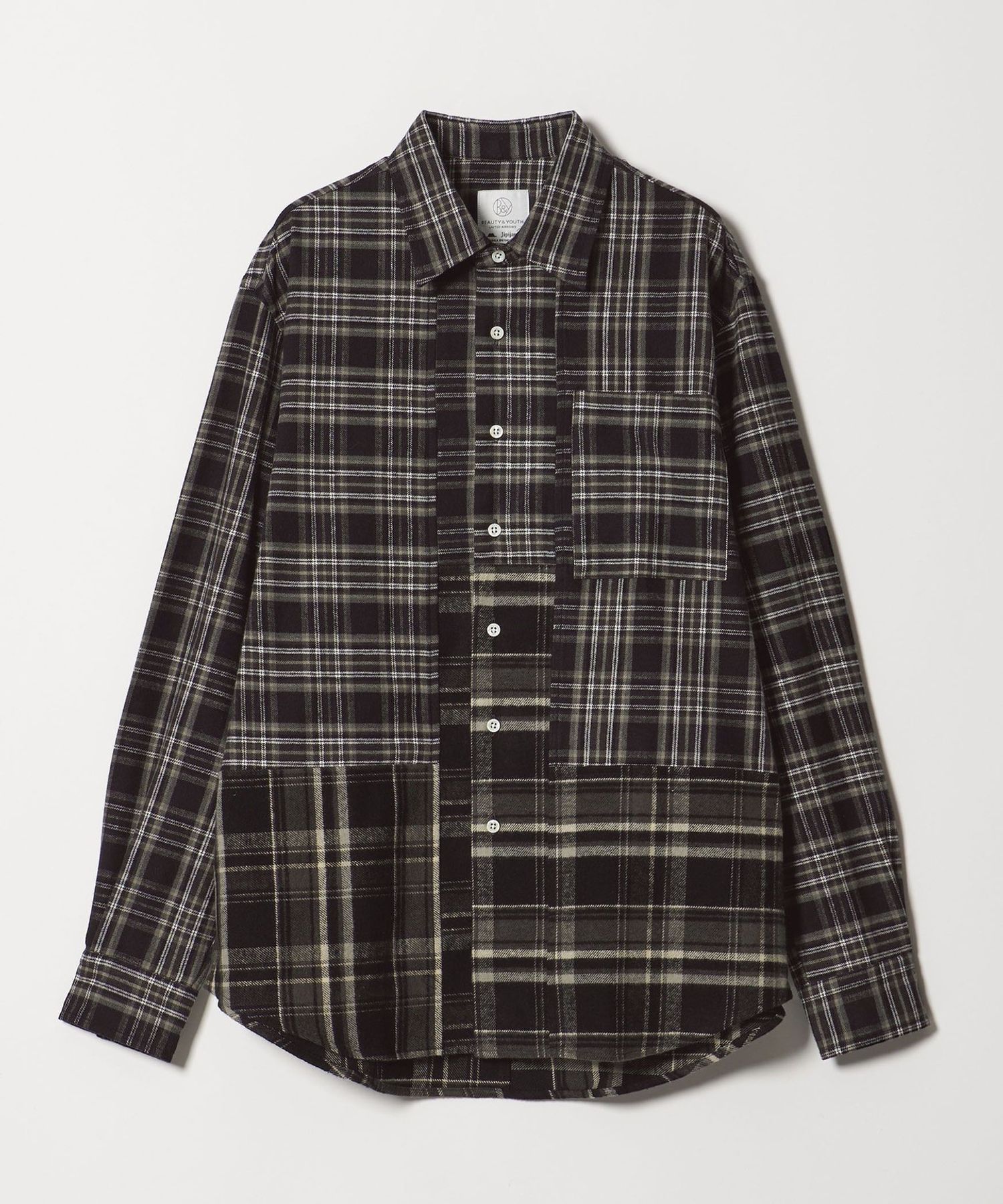 別注】＜Jipijapa＞ チェック ネルシャツ