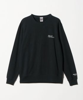 BEAUTY&YOUTH/＜V‐VAREN×BEAUTY&YOUTH＞プリント スウェット ブラック/スウェット / パーカー