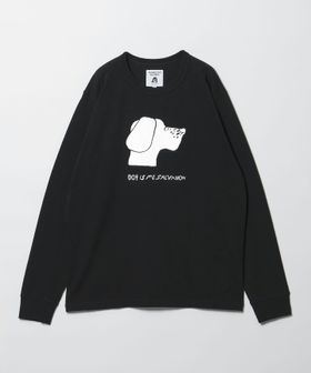 TACOMA FUJI RECORDS/＜TACOMA FUJI RECORDS＞DOG IS MY SALVATION ロングスリーブ Tシャツ/Tシャツ / カットソー