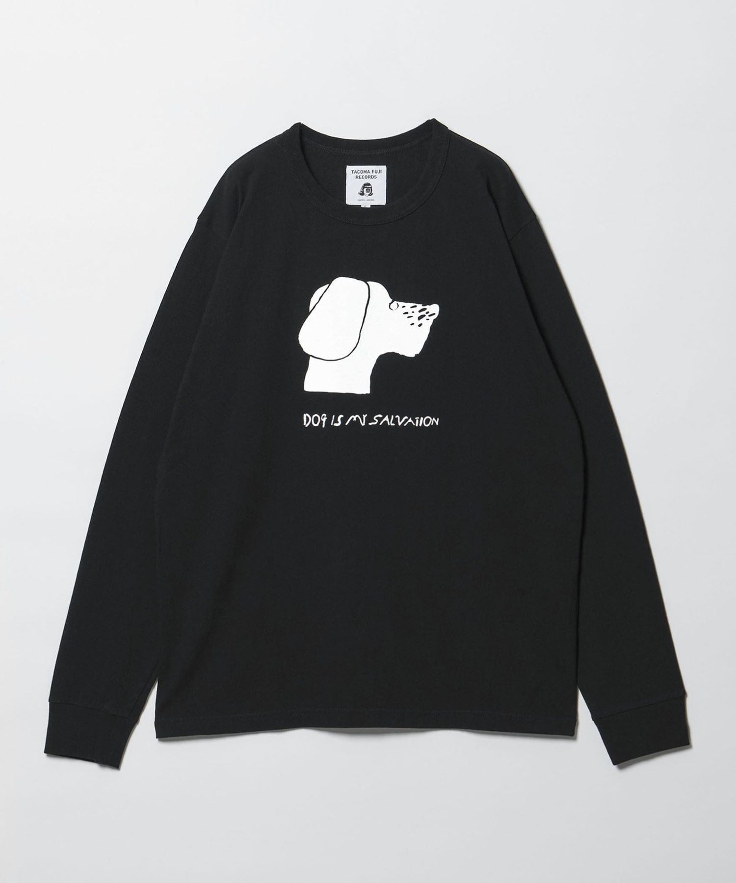 TACOMA FUJI RECORDS＞DOG IS MY SALVATION ロングスリーブ Tシャツ