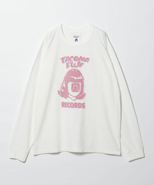 TACOMA FUJI RECORDS/＜TACOMA FUJI RECORDS＞TACOMA ロゴ ロングスリーブ Tシャツ/Tシャツ / カットソー