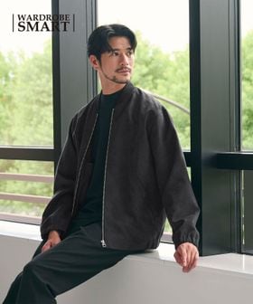 BEAUTY&YOUTH/【WEB限定 WARDROBE SMART】スエードライク リブ ブルゾン/その他コート / ブルゾン