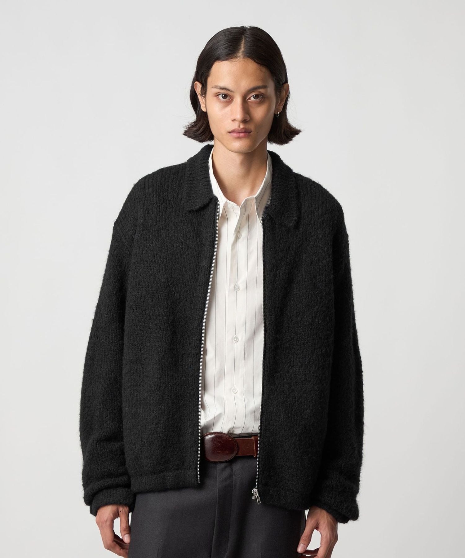 Pretty Greenボアカラージップアップボンバー10月30日までお値下げ中 b94d503274bf730a6d5f1ad523f774