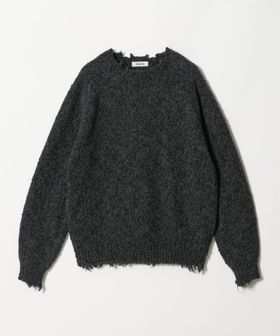 OWNESS/＜OWNESS＞ネップ クラッシュ クルーネック ニット/ニット / セーター