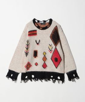 Lamrof/＜Lamrof＞BERBER DESIGN KNIT/ニット/ニット / セーター
