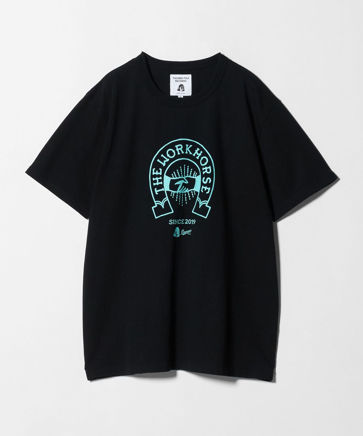 firmeza 囚人オープンシャツ 廃盤 貴重 未使用 チカーノ ローライダー DANNER × TACOMA FUJI RECORDS＞“THE WORKHORSE” ロゴ プリント