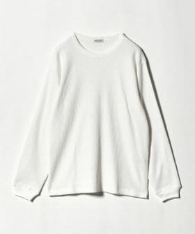 BEAUTY&YOUTH/ハイゲージ ガスコットン サーマル クルーネック カットソー/Tシャツ / カットソー