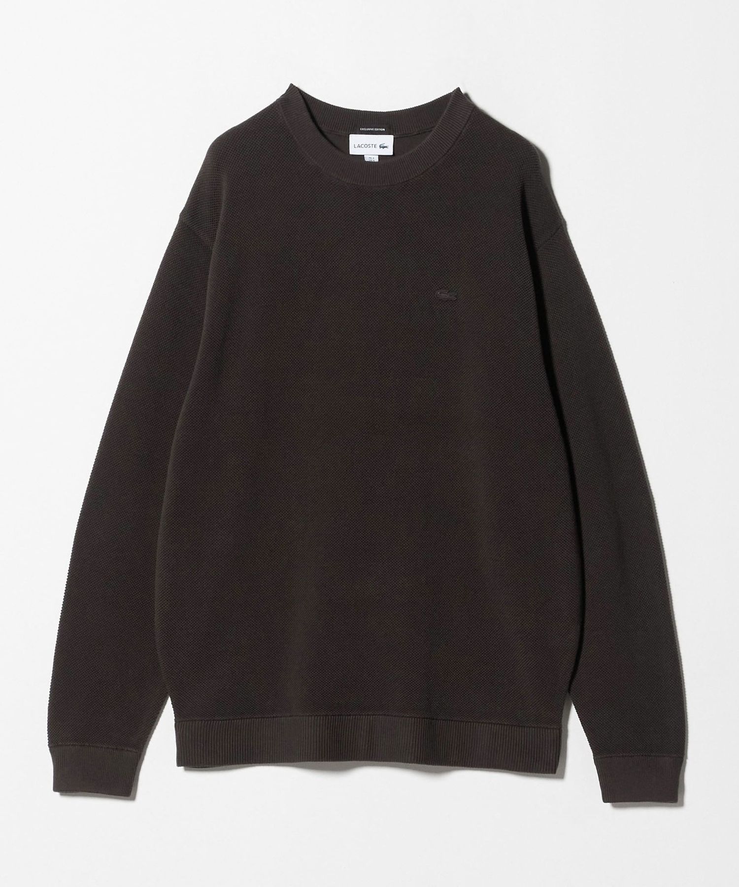 LACOSTE for BEAUTY&YOUTH＞クルーネック スウェット