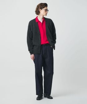 BEAUTY&YOUTH/ワンウォッシュ バギー テーパード デニムパンツ/デニムパンツ