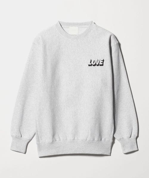 TODAY edition/＜TODAY edition＞LOVE CREW―NECK SWEAT/スウェット/スウェット / パーカー