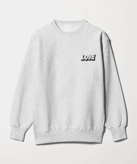 TODAY edition/＜TODAY edition＞LOVE CREW―NECK SWEAT/スウェット/スウェット / パーカー