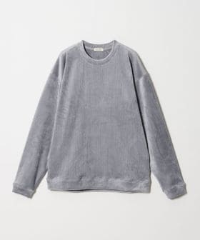 BEAUTY&YOUTH/ボンディング コーデュロイ クルーネック トップス/Tシャツ / カットソー