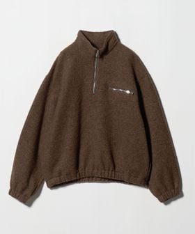 H BEAUTY&YOUTH/＜H＞シェットランドウール ハーフジップ プルオーバー/その他トップス
