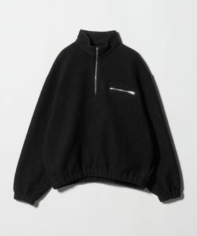 H BEAUTY&YOUTH/＜H＞シェットランドウール ハーフジップ プルオーバー/その他トップス