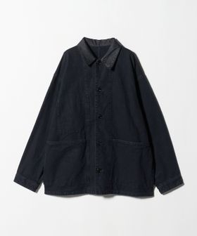 H BEAUTY&YOUTH/＜H＞フェード レザーカラー カバーオール/カバ―オール