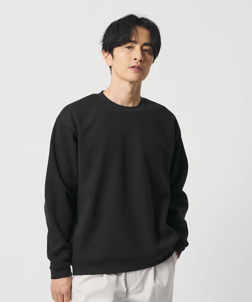 BEAUTY&YOUTH/ウェーブ アゼ ボンディング クルーネック スウェット/スウェット / パーカー