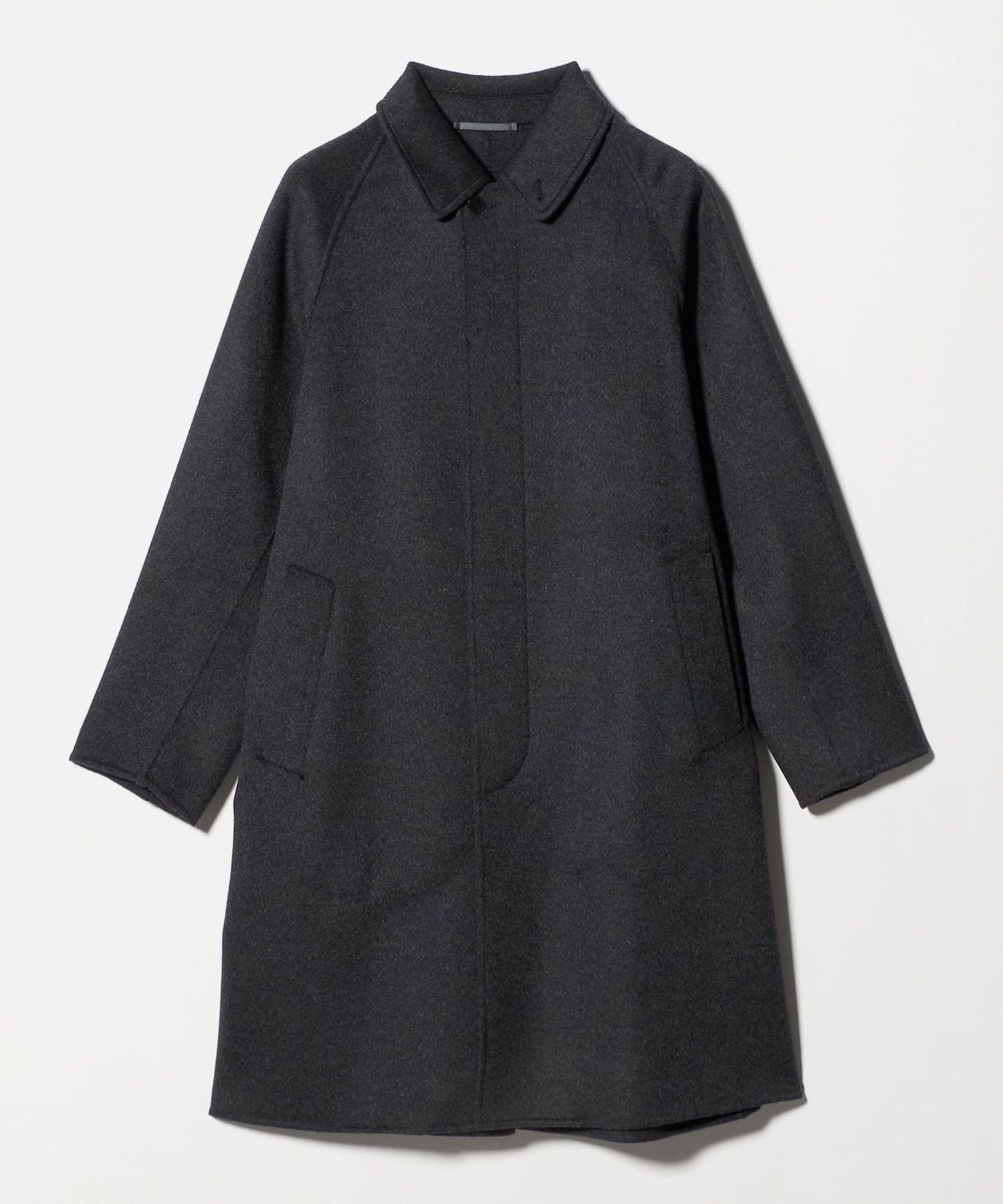 UNITED ARROWS リバー ノーカラー ショートコート B UNITED ARROWS（ユナイテッドアローズ）の「＜UNITED ARROWS